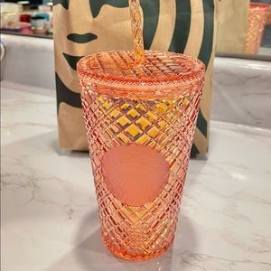 Starbucks Summer Peach Jeweled